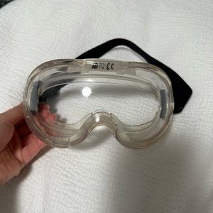 Lab Goggles - Clear & Black